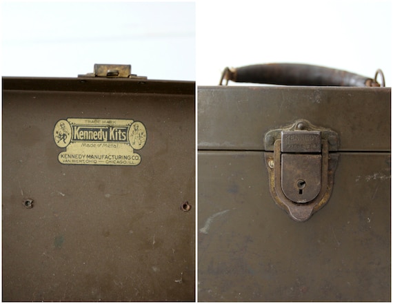 Kennedy tool box vintage online
