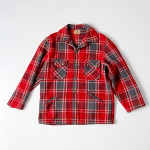Vintage Chippewa Jacke, 1950er Jahre Woll Mackinaw Jagdmantel