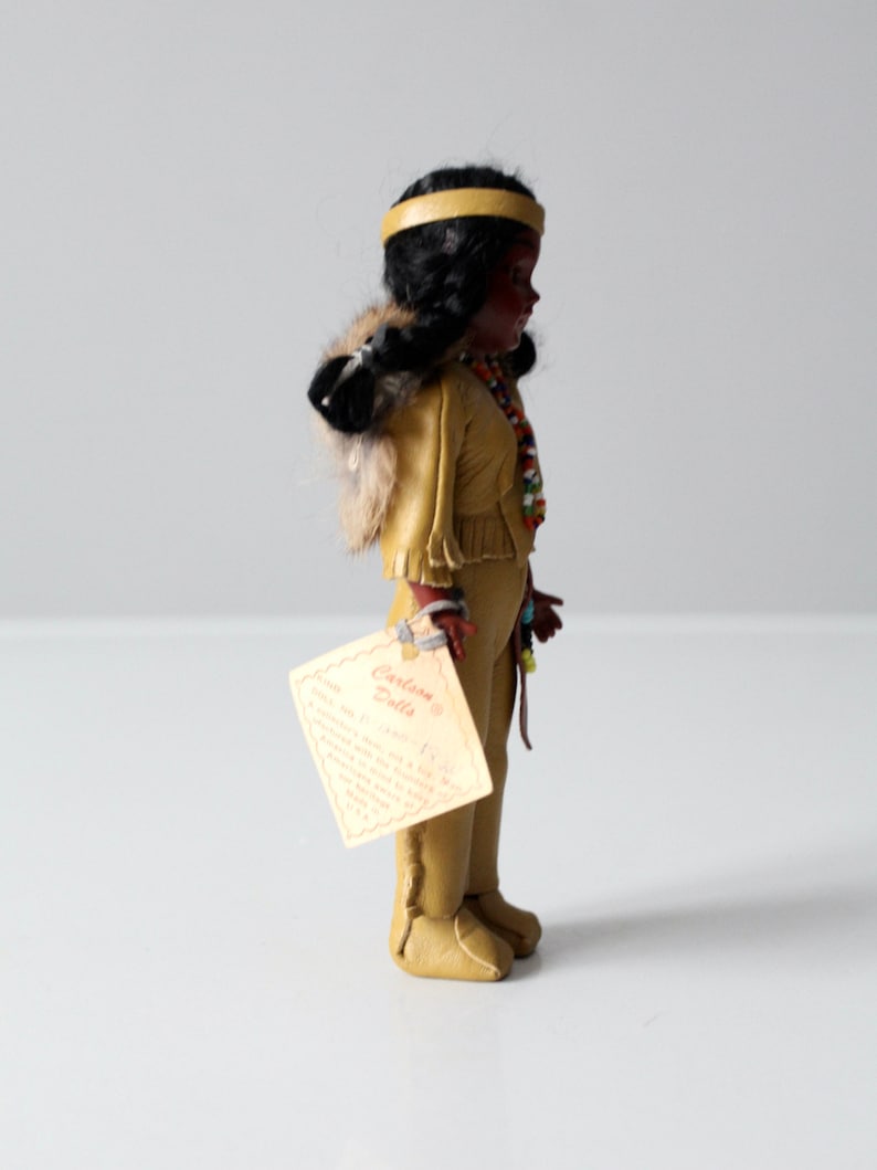 Vintage Carlson Doll Blackfoot Chief Native American Indian Doll - Etsy
