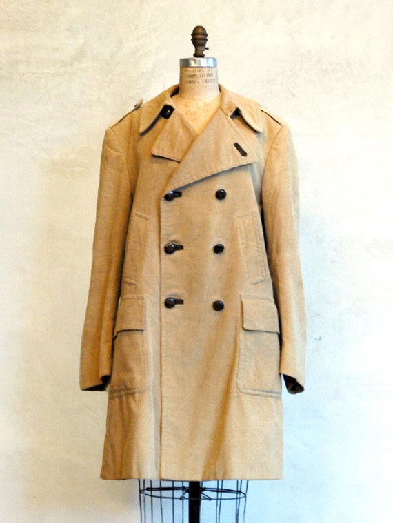 vintage Carroll and Company corduroy trench coat - image 10