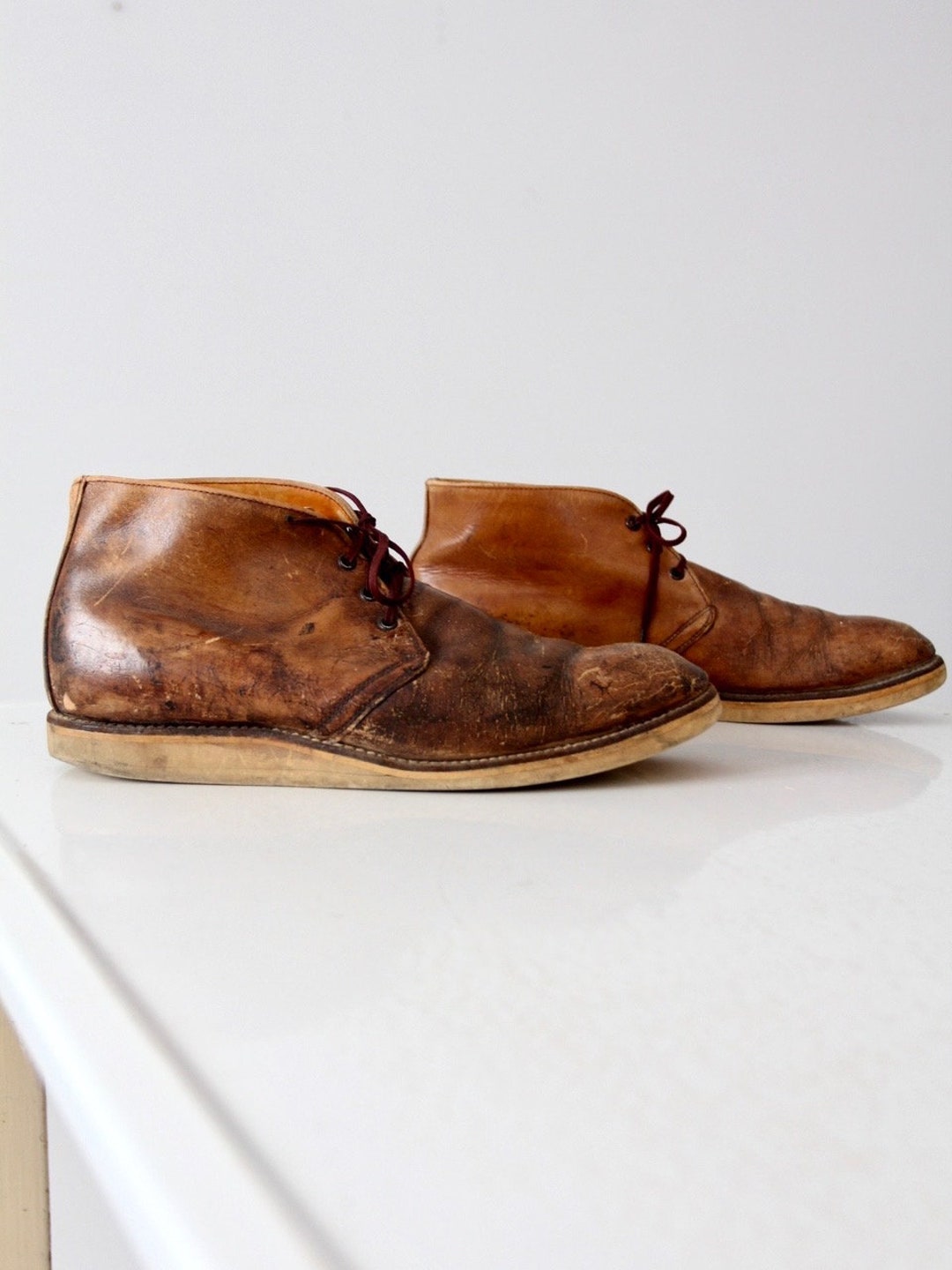 Vintage Red Wing Irish Setter Chukka Work Boots Size 13 - Etsy display picture 3