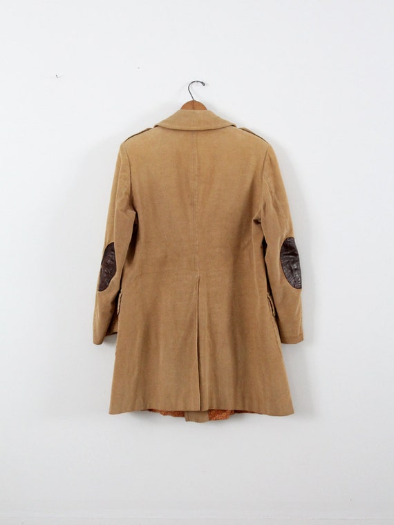 vintage Carroll and Company corduroy trench coat - image 2