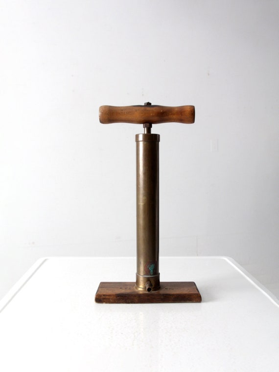 Antique Brass Bicycle Pump Etsy UK