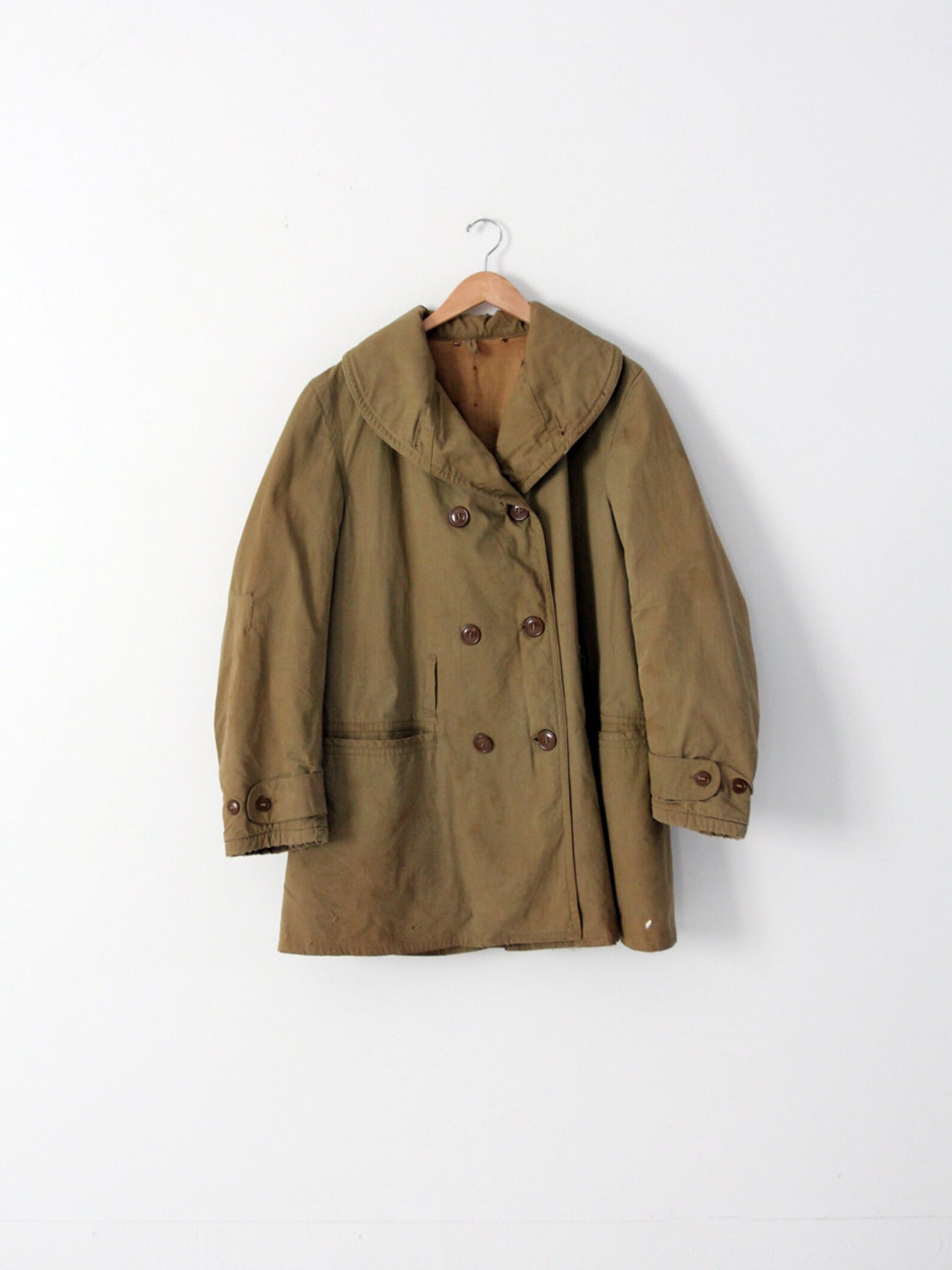 Vintage Winter Army Coat Large Men's Jacket - Etsy