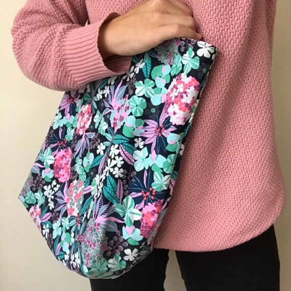 Grosse Einkaufstasche Schwarz Und Gold Tote Windel Tasche Etsy