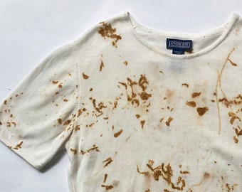 Paquetes de teñido botánico Lands' End Shirt Algodón - Mediano