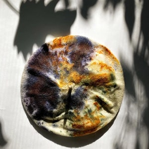 Made-To-Order Botanical Dyed Wool Blend Beret image 4