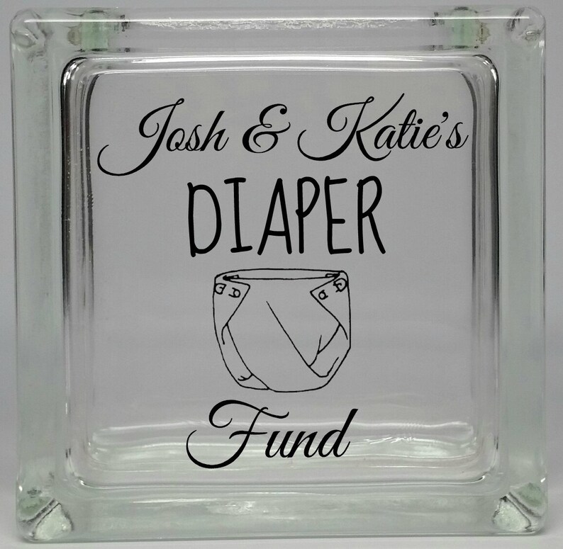 Diaper Fund Unique Baby Shower Gift Pregnancy Announcement Etsy