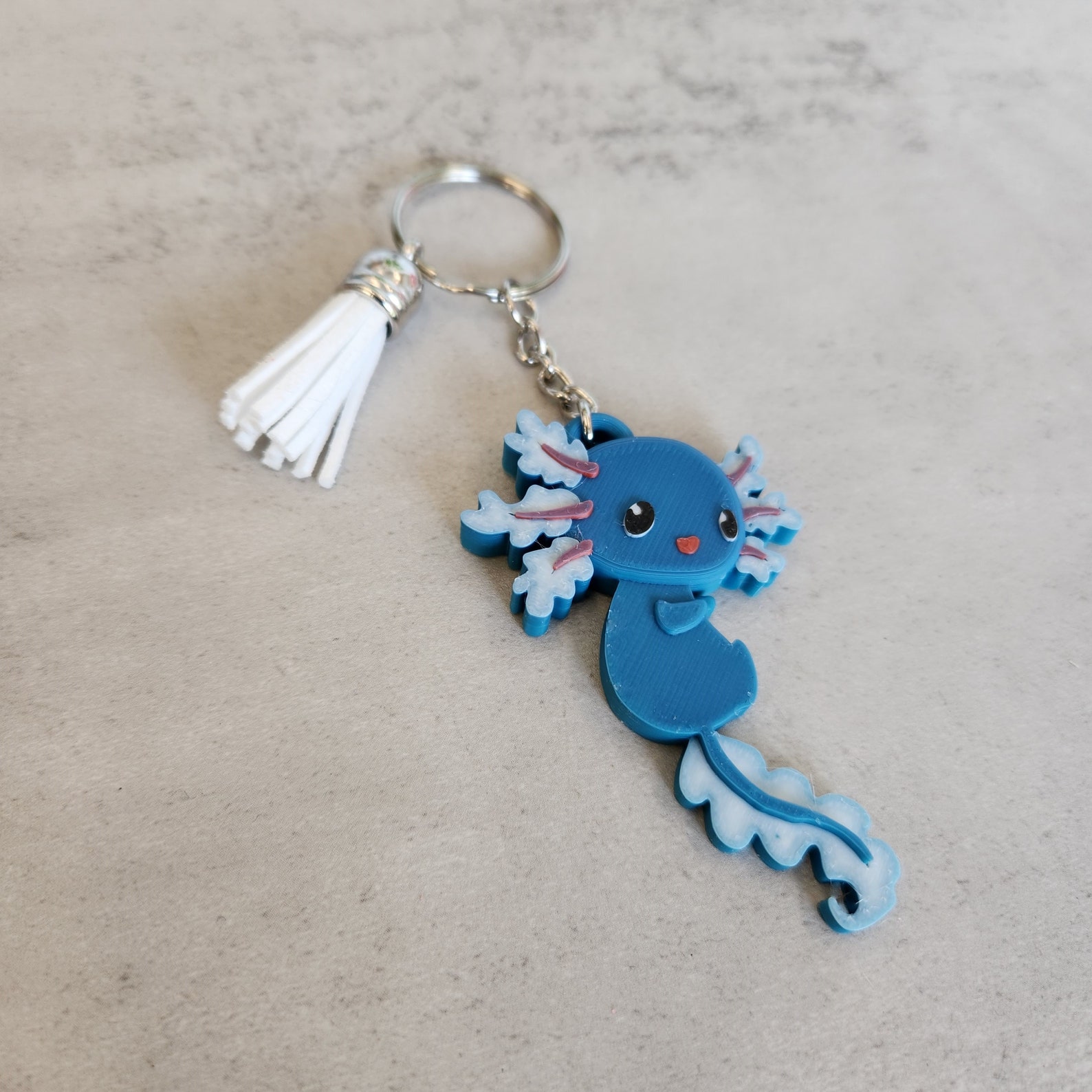 Axolotl Keychain, Charm, Axolotl Birthday Party Favors, Gift for ...