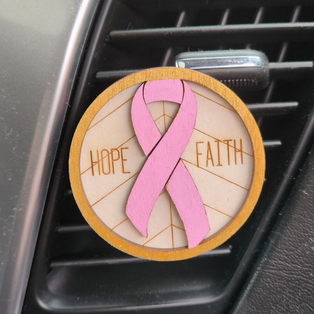 Breast Cancer Patient or Survivor Gift, Encouragement Gift, Breast Cancer Awareness Car