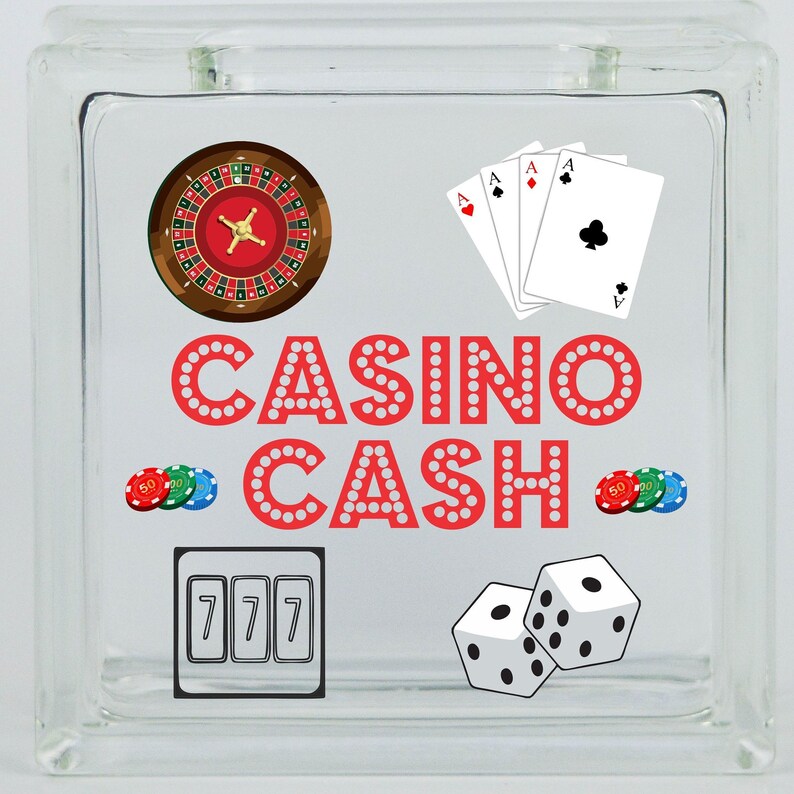 Personalized Casino Savings Coin Jar Unique Gift Idea for Etsy