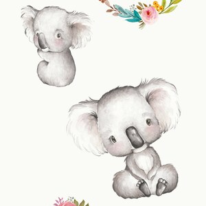 Koala Clipart Watercolor, Mum Baby Koala, Koala Art, Australian Animals ...