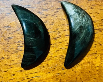 Golden Sheen Obsidian Moons