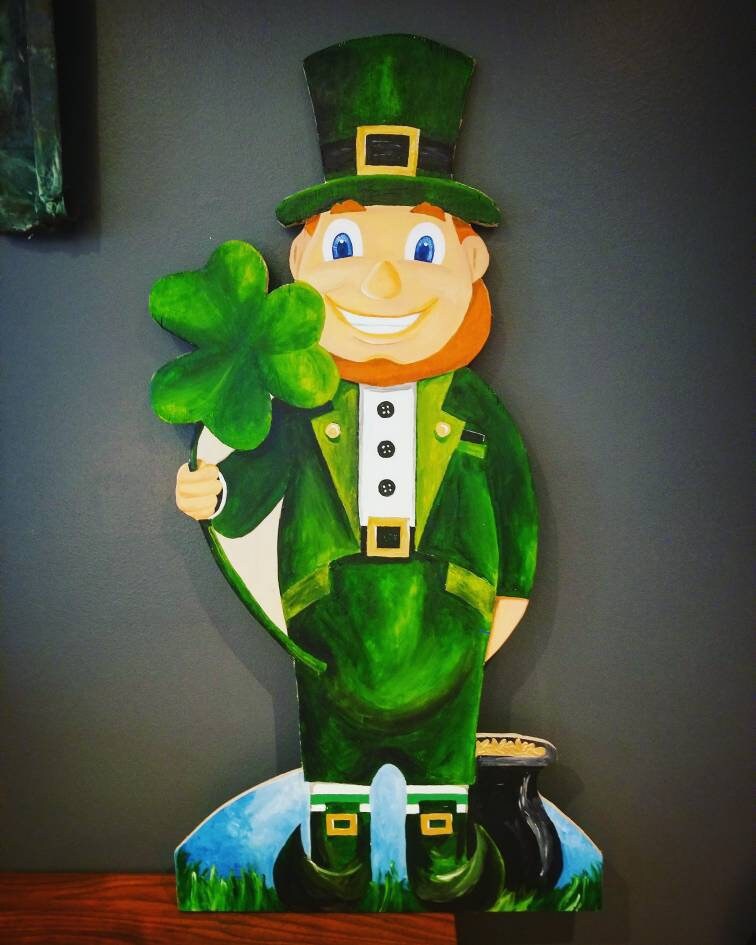 St. Patrick's Day Decor, St. Patrick's Day Sign, Irish Decor, St. Patrick's  Day Decorations, St. Patrick's Day Blocks, Irish Kisses Stacker 