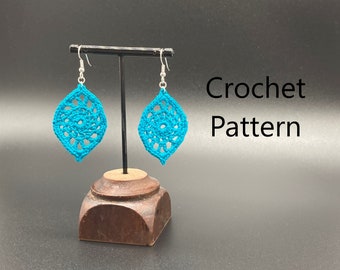 Crochet Earrings Pattern