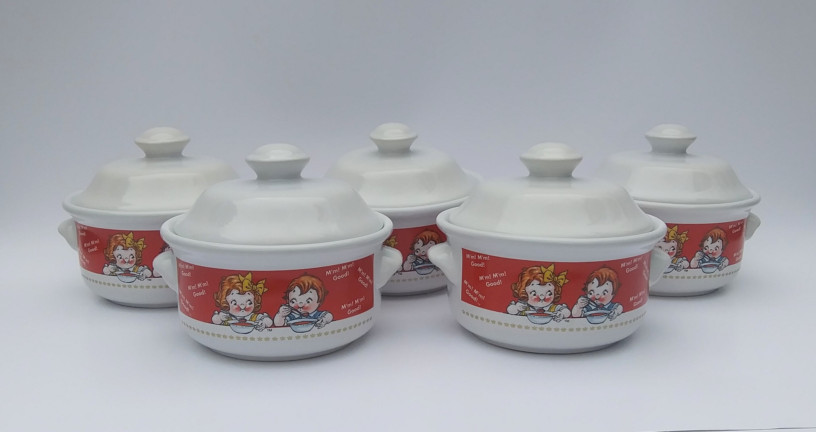 Campbell's Soup bowl with lid Etsy