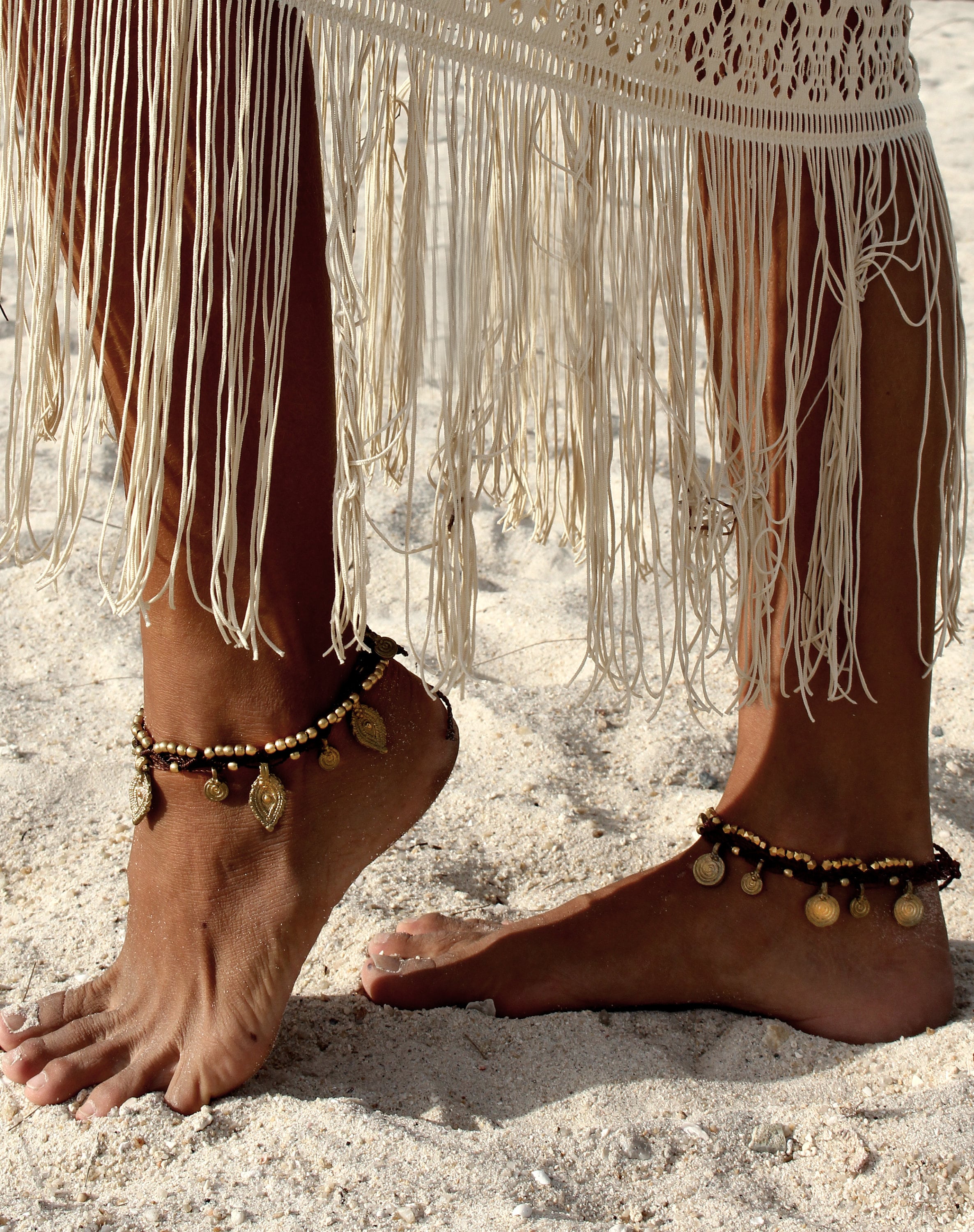 MACRAME ANKLE BRACELET Macrame Anklet Bohemian Jewelry Hippie Ankle Bracelets Handmade Bracelet Macrame Jewelry Festivals Bracelet Etsy
