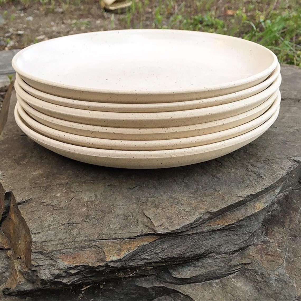Beautiful Stoneware Plate. the Price is for Only One 1 Etsy