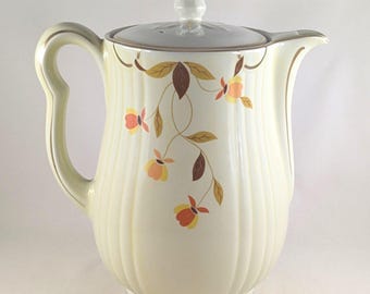 Hall Autumn Leaf 9 Cup Rayed Coffee Pot