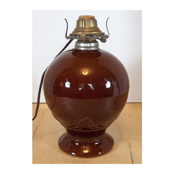 Pottery Lamp Etsy