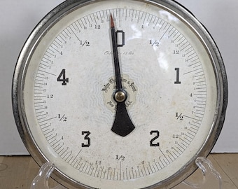 Vintage John Chatillon & Sons Hanging Round 15lb Scale