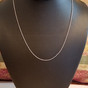 Sterling Silver Ball Chain