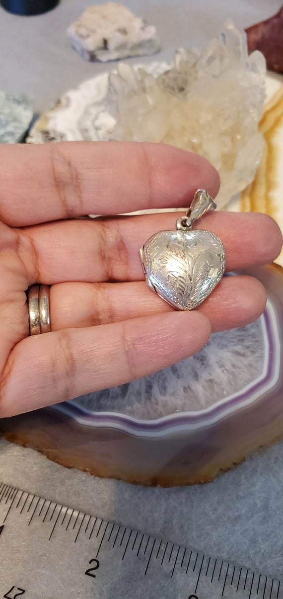 Sterling Silver Heart Locket