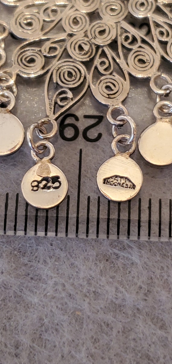 Abstract Design Dangle Earrings - image 6