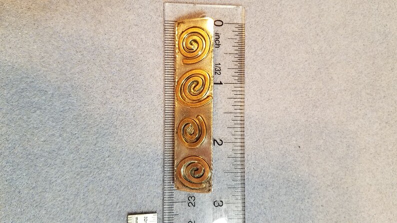 Abstract Swirl BroochPin