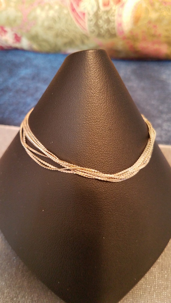 Serpentine 7 Strand Braided Bracelet