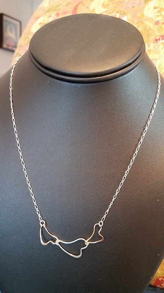 Interlinking Hearts Necklace - image 1