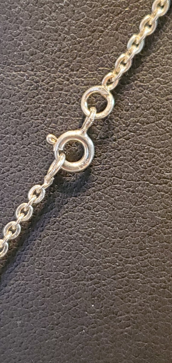 Marquise cut Labradorite Pendant Necklace - image 5
