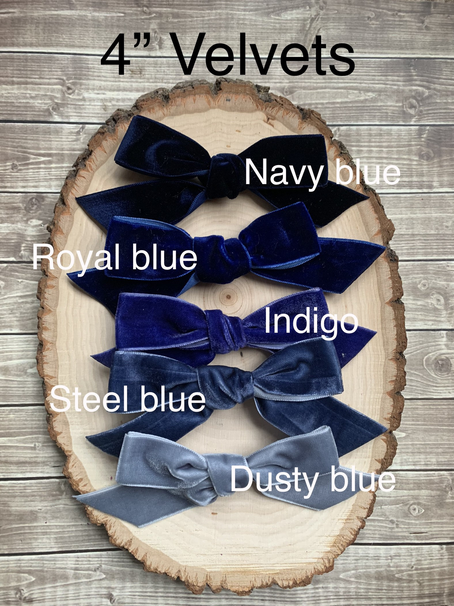 DINDOSAL Dusty Blue Velvet Ribbon Wired 1.5 x 10 Yards Blue Christmas  Wired Ribbon with Silver Metallic Back Silver Blue Wired Ribbon for  Wreaths