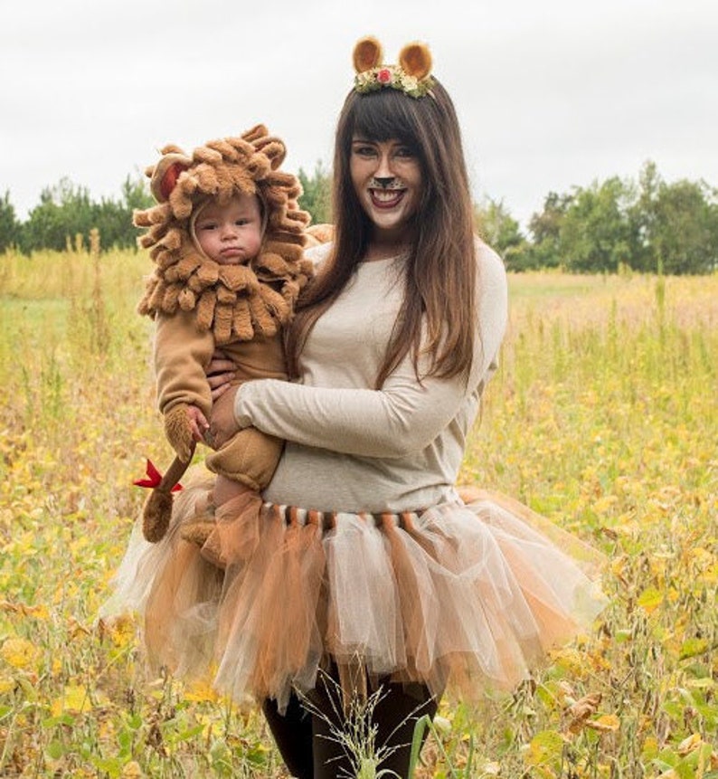 Bear/Lion Ear Woodland Headband, lion, halloween costume, dress up, halloween headband, teddy bear, black, brown bear, birthday, ring bearer image 3