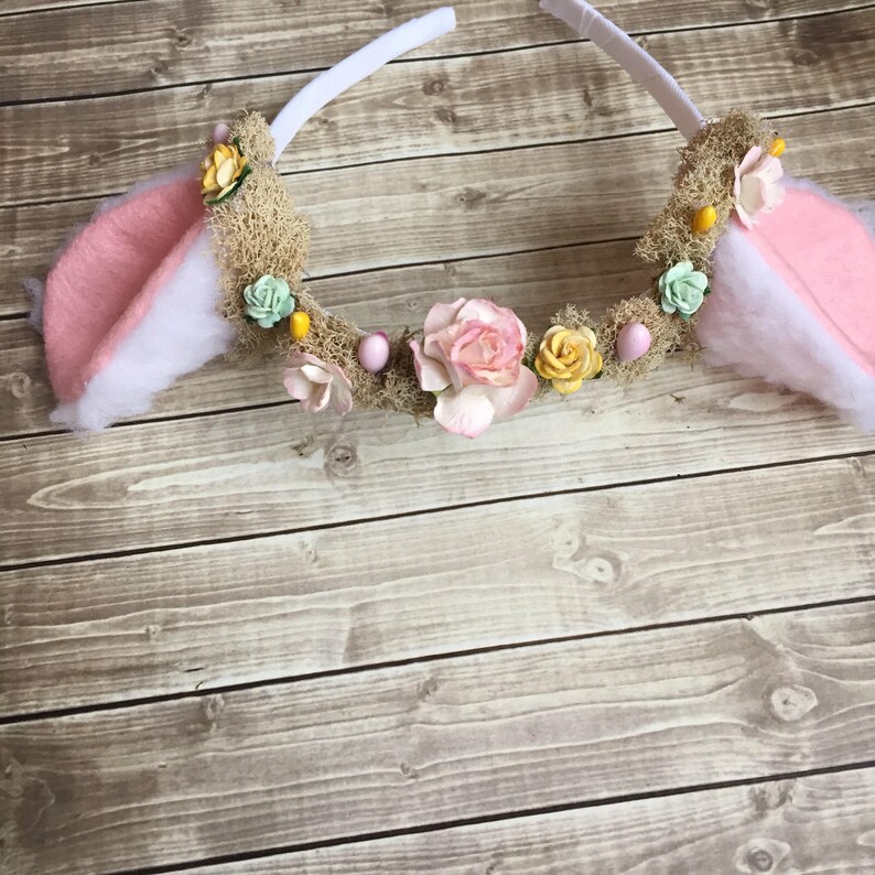 Lamb/sheep Ear Woodland Headband Lamb Ears Headband Easter Etsy
