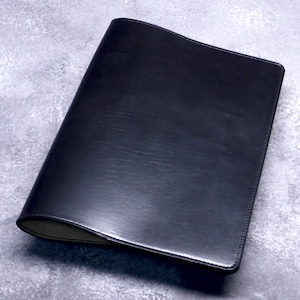 Black Horween Chromexcel Leuchtturm 1917 Large Notebook Cover