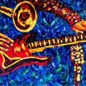 Jazz Art Print