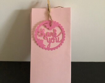 Thank you gift tags QTY 12