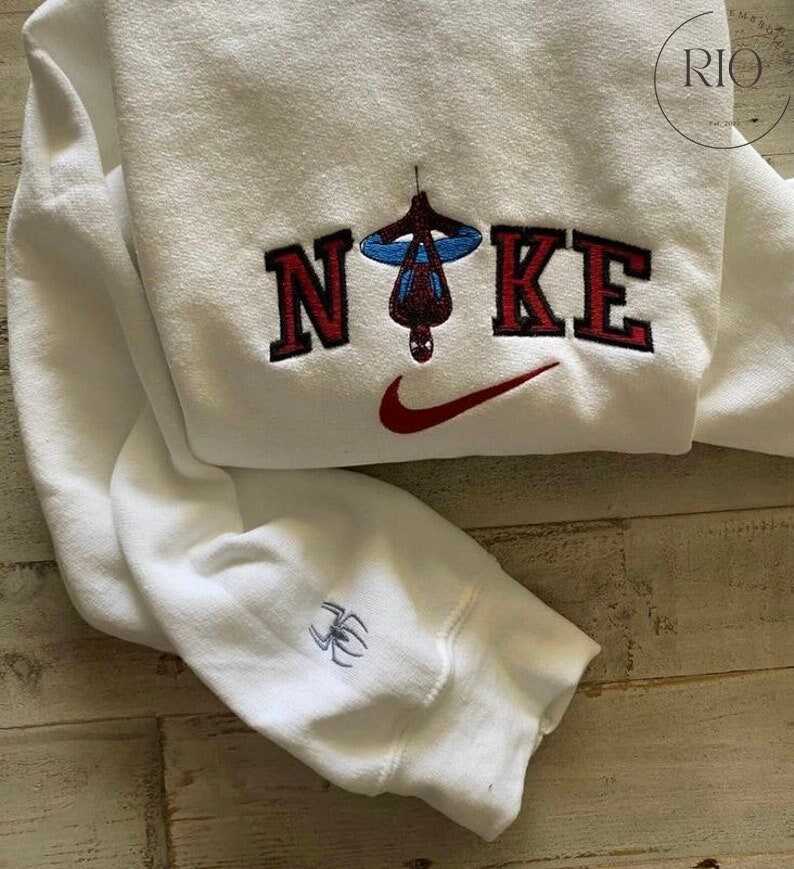 Shop Spiderman Nike Sweatshirt - Etsy