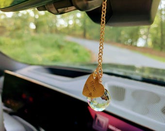 Personalized Pet Memorial Crystal Suncatcher: windchime, dreamcatcher, sympathy gift