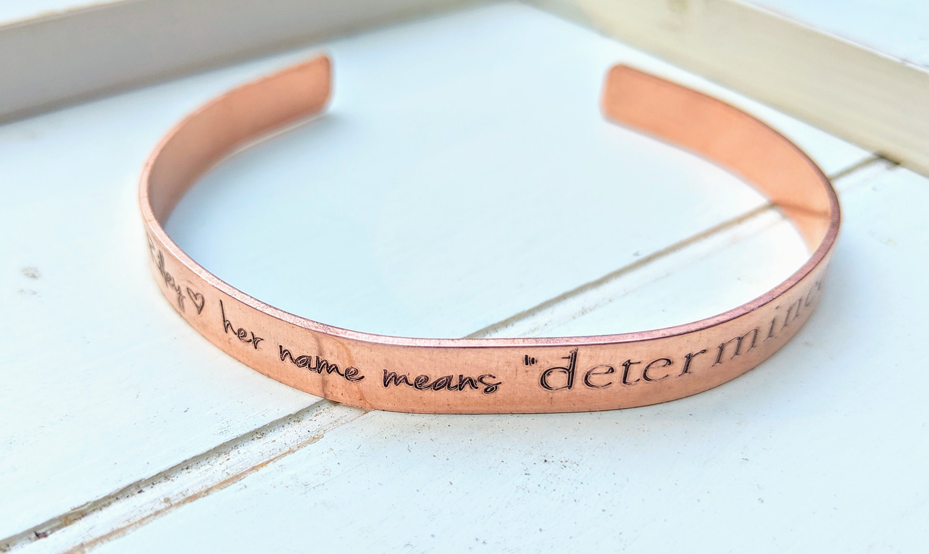 custom engraved name meaning bracelet