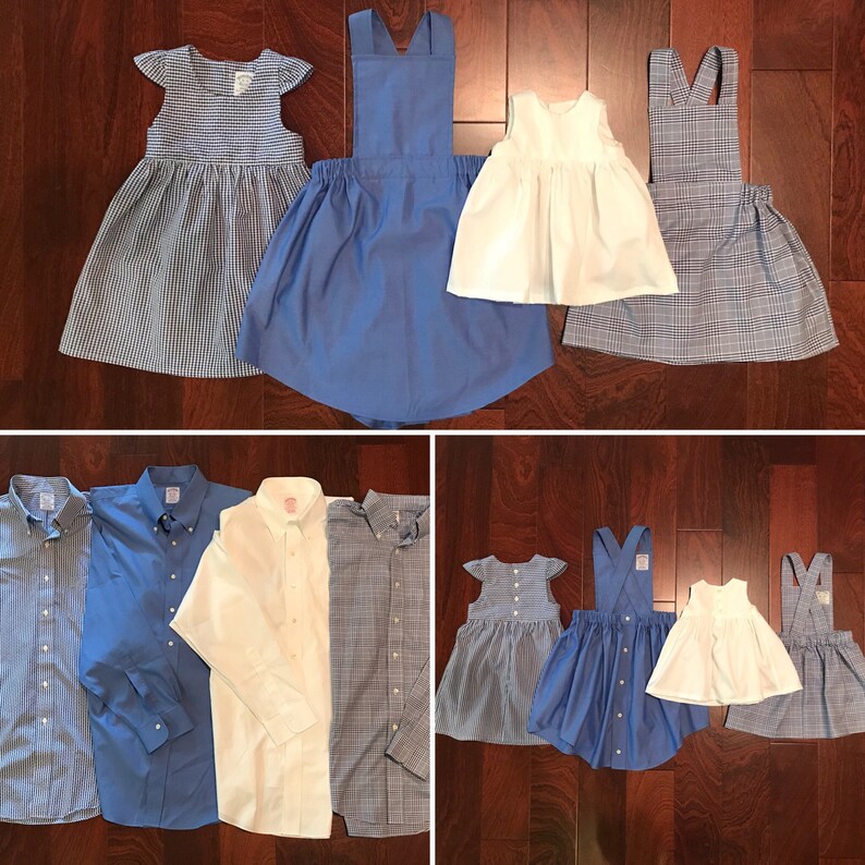 Custom Men's Dress Shirt Into Little Girls Dress / Etsy