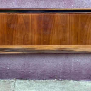 Mid century Merton Gershun for Dillingham Esprit queen headboard
