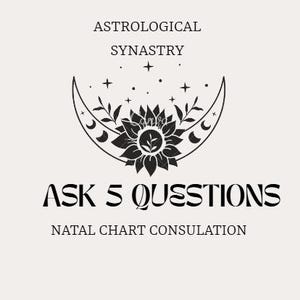 Ask 5 Questions Astrological Synastry