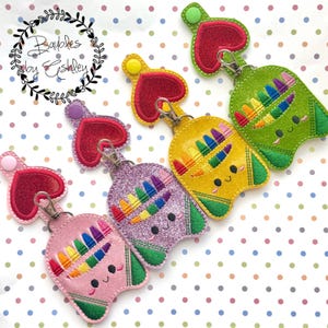 Crayon Hand Sanitizer Holder