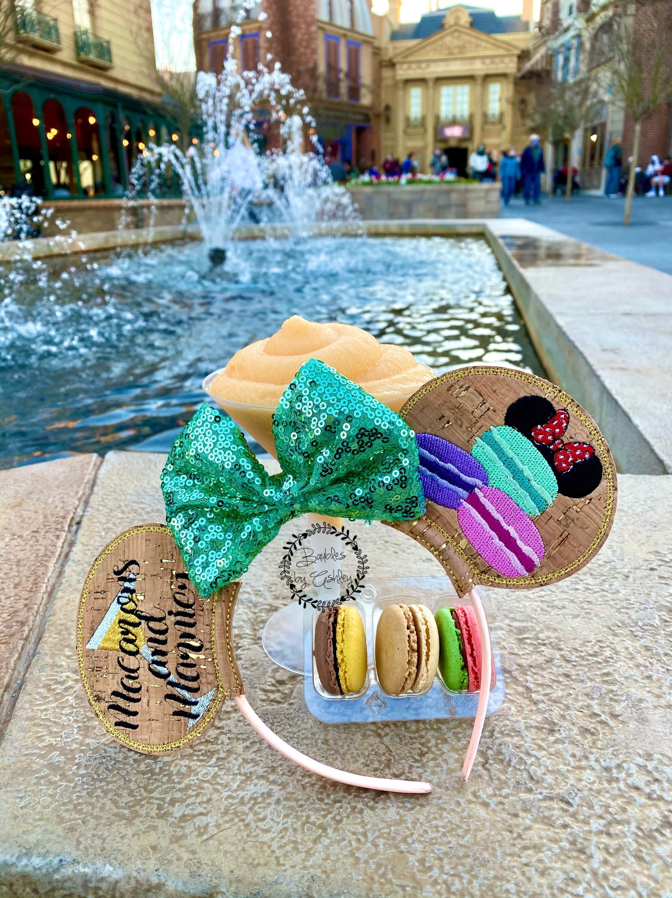 Macaron Minnie Ears Headband - Etsy