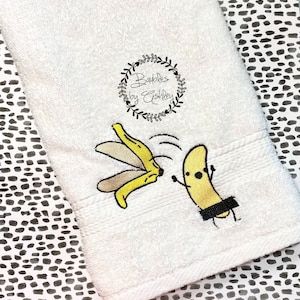 Naked Banana Bathroom Hand towel