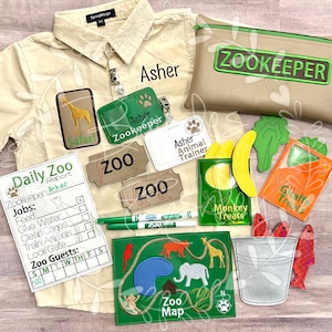 Juego de cuidador del zoológico