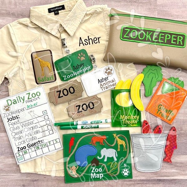 Zookeeper Play Set