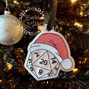 D20 Tree Ornament | Dungeon Master Gamer D&D